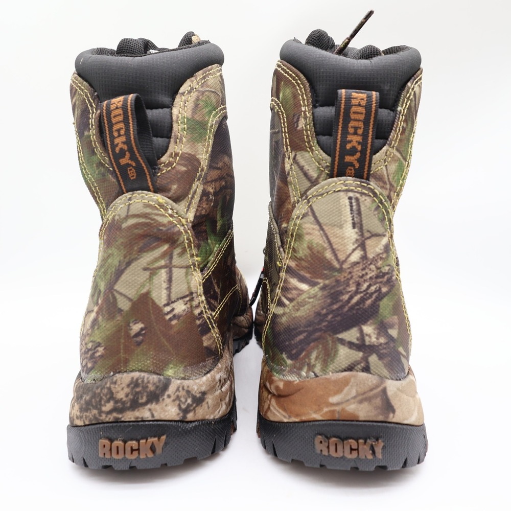 Rocky GameSeeker Hunting Boots Mens 11 Camo Nylon Waterproof RKY0016 New - Picture 11 of 16